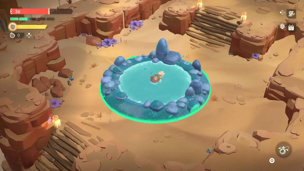Will inside the blue onsen with 36 health after entering with 6